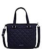 Color:Classic Navy - Image 1 - Performance Twill Collection Multi-Strap Shoulder Tote Bag
