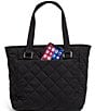 Vera Bradley Performance Twill Collection Multi-Strap Shoulder Tote Bag, Color:Black - Image 2