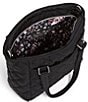 Color:Black - Image 3 - Performance Twill Collection Multi-Strap Shoulder Tote Bag
