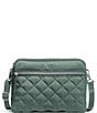 Color:Olive Leaf - Image 1 - Performance Twill Collection Triple Compartment Crossbody Bag