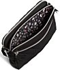 Vera Bradley Performance Twill Collection Triple Compartment Crossbody Bag, Color:Black - Image 2