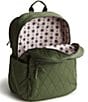 Vera Bradley Bancroft Polyester Twill Large Backpack, Color:Bronze Green - Image 3