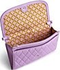 Vera Bradley Purple Rhapsody Wildwood Wallet Crossbody Bag, Color:Purple Rhapsody - Image 3