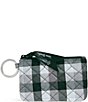 Color:Kingbird Plaid - Image 1 - Quilted Plaid Zip ID Case