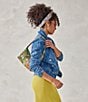 Vera Bradley Roxbury Crescent Tot, Color:Meadow Bouquet - Image 3