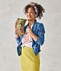 Vera Bradley Roxbury Crescent Tot, Color:Meadow Bouquet - Image 4