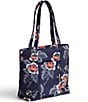 Vera Bradley Seurat Floral Nylon Twill Small Original Tote Bag, Color:Seurat Floral - Image 1