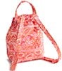 Vera Bradley Paisley Sherbert Original Drawstring Backpack - Image 3