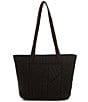Color:Black - Image 2 - Small Vera Tote Bag