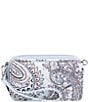 Vera Bradley Soft Sky Paisley RFID All In One Crossbody Bag, Color:Soft Sky Paisley - Image 1