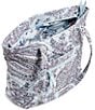 Vera Bradley Soft Sky Paisley Small Vera Tote Bag, Color:Soft Sky Paisley - Image 2