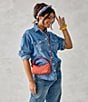 Vera Bradley Tiny Poppies Roxbury Crescent Shoulder Bag, Color:Tiny Poppies - Image 3