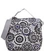 Color:Tranquil Medallion - Image 2 - Traqnuil Medallion Crossbody Lunch Bag
