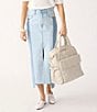 Vera Bradley Welland Nylon Diaper Tote Backpack, Color:Pumice Stone - Image 5