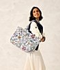 Vera Bradley Wing Bloom Knollton Travel Tote Bag, Color:Wing and Bloom - Image 4