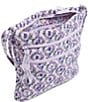 Color:Belle Floral Cameos - Image 2 - x Disney Belle Floral Cameos Triple Zip Hipster Crossbody Bag