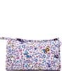 Color:Belle Floral Ditsy - Image 1 - x Disney Belle Floral Ditsy Trapeze Cosmetic Case