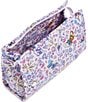 Color:Belle Floral Ditsy - Image 2 - x Disney Belle Floral Ditsy Trapeze Cosmetic Case