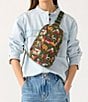 Vera Bradley x Harry Potter Lorman Hogwarts Library Sling Bag, Color:357HGWRTS LB - Image 4