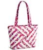 Vera Bradley x Hello Kitty Patchwork Small Original Vera Floral Tote Bag - Image 2