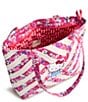 Vera Bradley x Hello Kitty Patchwork Small Original Vera Floral Tote Bag - Image 3