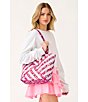 Vera Bradley x Hello Kitty Patchwork Small Original Vera Floral Tote Bag - Image 4