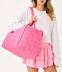Vera Bradley x Hello Kitty Pink Featherweight Nylon Large Original Duffel Bag - Image 5