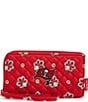 Vera Bradley x NFL Tampa Bay Buccaneers Wristlet, Color:Dark Red/Black Tampa Bay Buccaneers - Image 1