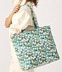 Vera Bradley x Peanuts Original Peanut Pals Zip Tote Bag, Color:Peanuts Pals - Image 3