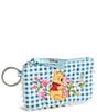 Vera Bradley x Winnie the Pooh Springtime Gingham Zip ID Case - Image 1