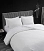 Color:Off White - Image 3 - Abstract Crinkle Reversible Comforter Mini Set