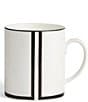 Vera Wang by Wedgwood Luxe Graphite Collection Art Deco Mug V2 - Image 1