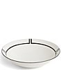 Vera Wang by Wedgwood Luxe Graphite Collection Art Deco Round Serving Bowl - Image 1