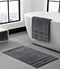 Color:Charcoal - Image 2 - Eden Solid Reversible Tufted Bath Rug 2-Piece Set