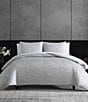 Color:Grey - Image 1 - Illusion Grey Comforter Mini Set