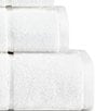 Color:White - Image 2 - Modern Lux Cotton 3-Piece Towel Set