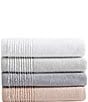 Vera Wang Sculpted Pleat Solid 6-Piece Towel Set, Color:Light Grey - Image 7