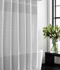 Color:Light Pastel Blue - Image 1 - Seersucker Stripe Shower Curtain