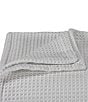 Color:Grey - Image 2 - Waffleweave Bed Blanket