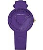 Color:Purple - Image 2 - Medusa Pop Quartz Analog Silicone Strap Watch