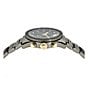 Color:Gunmetal - Image 3 - Men's Greca Dome Quartz Chronograph Gunmetal Stainless Steel Bracelet Watch
