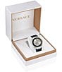 Color:Black - Image 4 - Men's Greca Extreme Chrono Chronograph Black Silicone Strap Watch