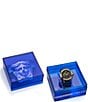 Color:Black - Image 4 - Men's Icon Active Diamond Chronograph Black Silicone Strap Watch
