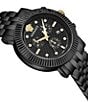 Color:Black - Image 3 - Men's V-Chrono Classic Chronograph Black Stainless Steel Bracelet Watch