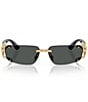 Versace Men's VE2291 59mm Rectangle Sunglasses - Image 2