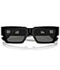 Versace Men's VE4459F54-X 54mm Rectangle Sunglasses, Color:Black - Image 5