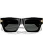 Color:Black - Image 5 - Men's VE4464F 55mm Rectangle Sunglasses