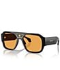 Versace Men's VE4508U 56mm Retro Square Sunglasses - Image 1