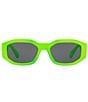 Color:Green - Image 2 - Unisex Biggie 53mm Sunglasses