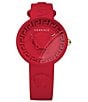 Color:Red - Image 2 - Unisex Medusa Pop Quartz Analog Silicone Strap Watch